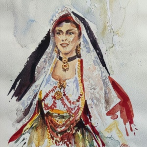donna costume Oristano
