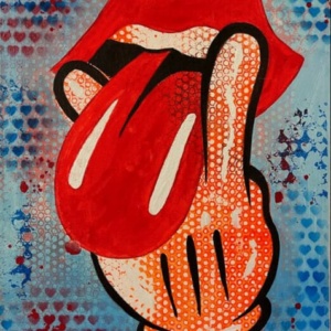 ROLLING STONES TONGUE MICKEY